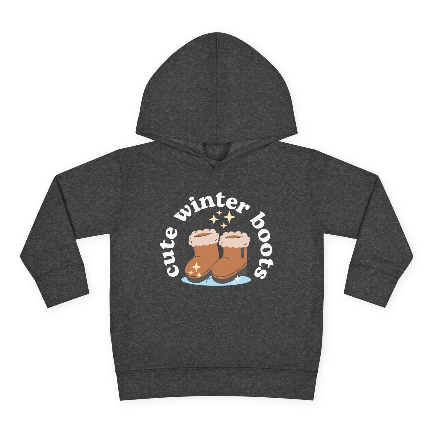 “Cute Winter Boots” Toddler Hoodie