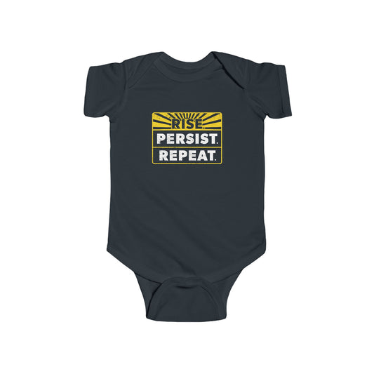 "Rise Persist Repeat" Infant Onesie