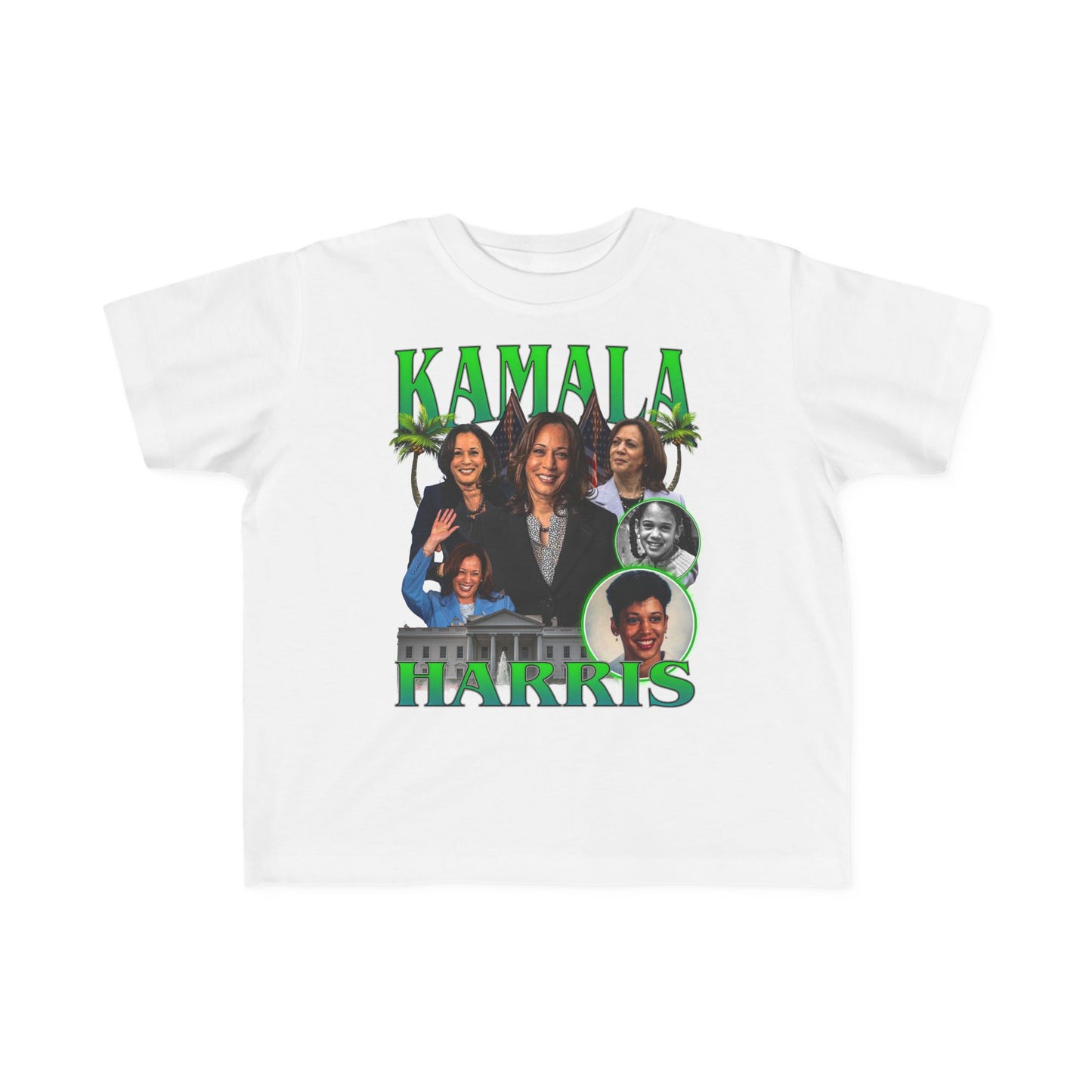 Kamala Harris / 1990s Bootleg Hip-Hop Style Toddler's Tee