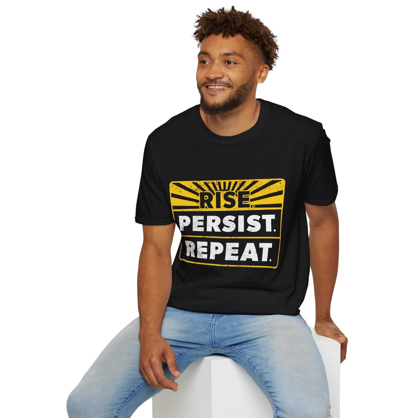 "Rise Persist Repeat" Unisex T-Shirt