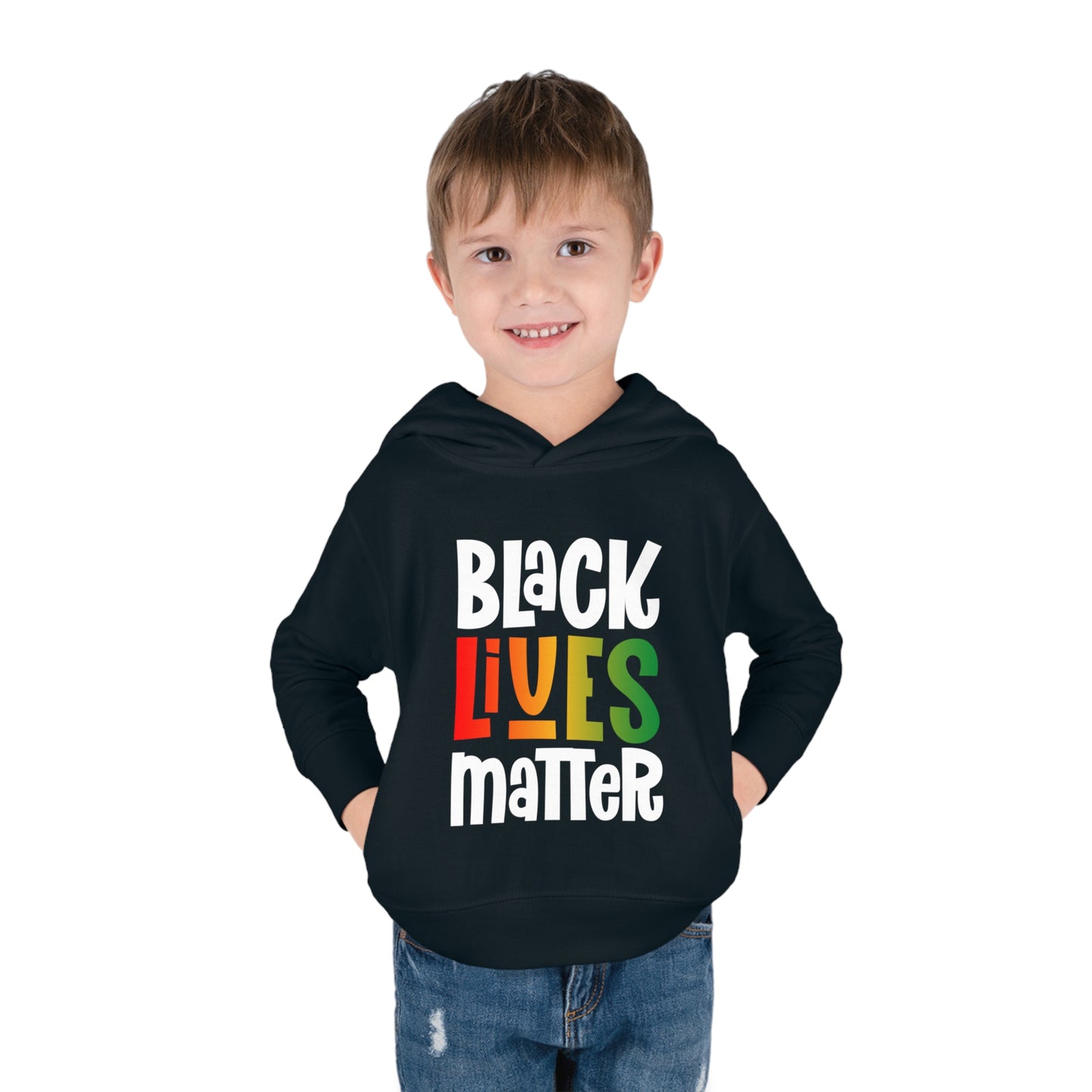 “Black Lives Matter – Solidarity (Pan-Africa 1)” Toddler Hoodie