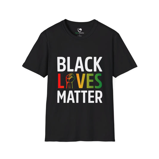 “Black Lives Matter – Unity Fist (Pan-Africa)” Unisex T-Shirt