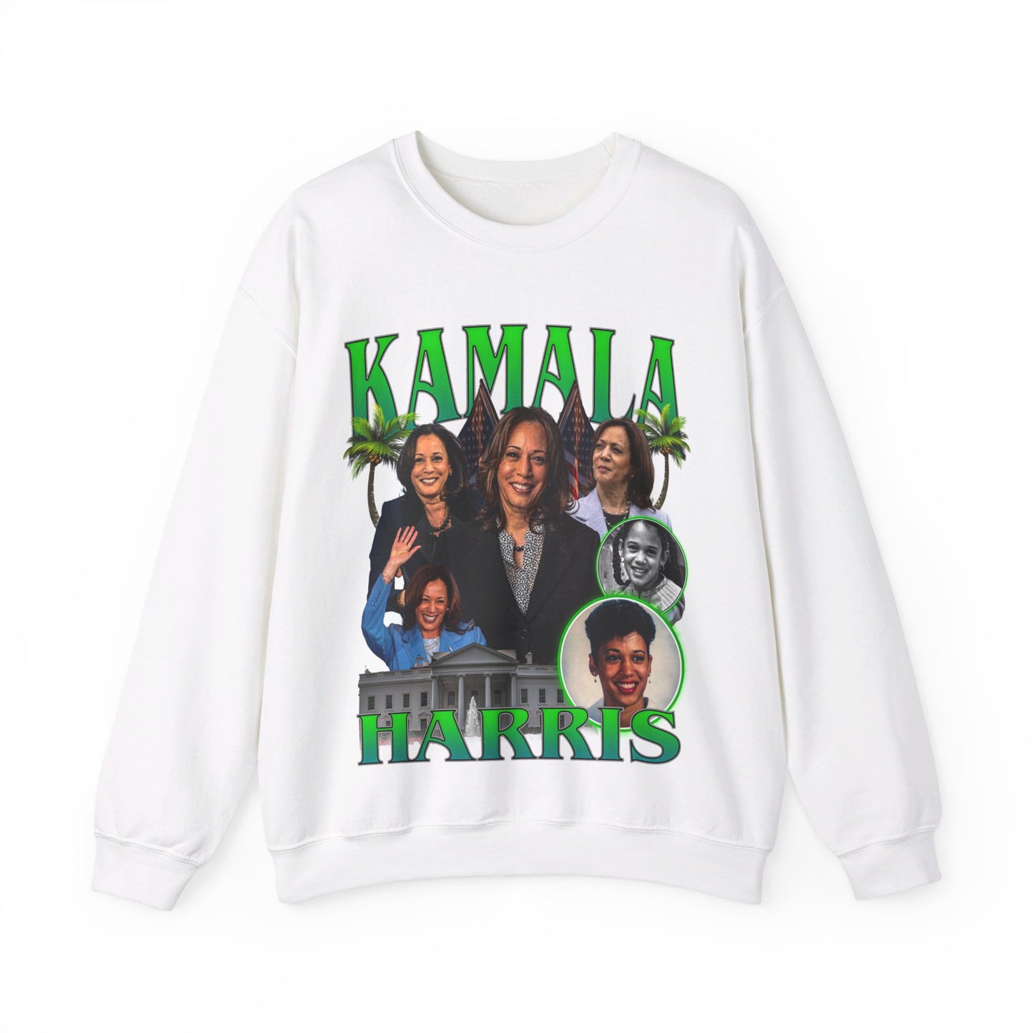 Kamala Harris / 1990s Bootleg Hip-Hop Style Unisex Sweatshirt