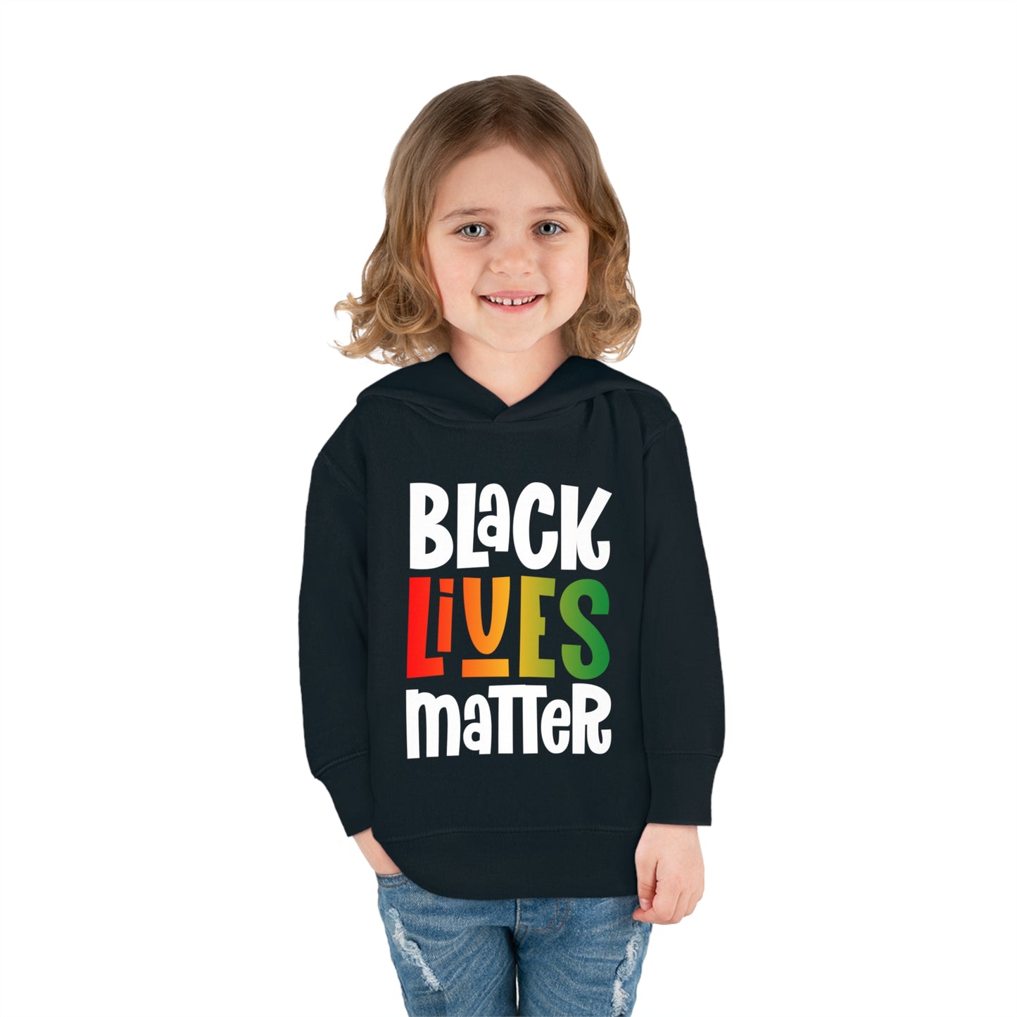 “Black Lives Matter – Solidarity (Pan-Africa 1)” Toddler Hoodie