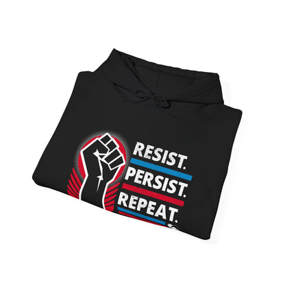 “Resist Persist Repeat” Unisex Hoodie