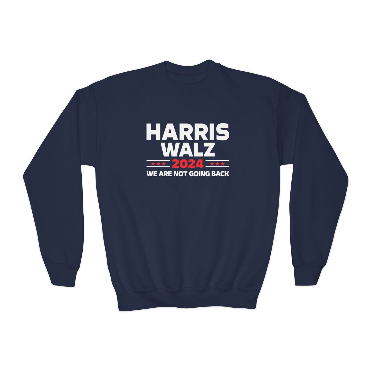 “Harris Walz 2024” Youth Sweatshirt