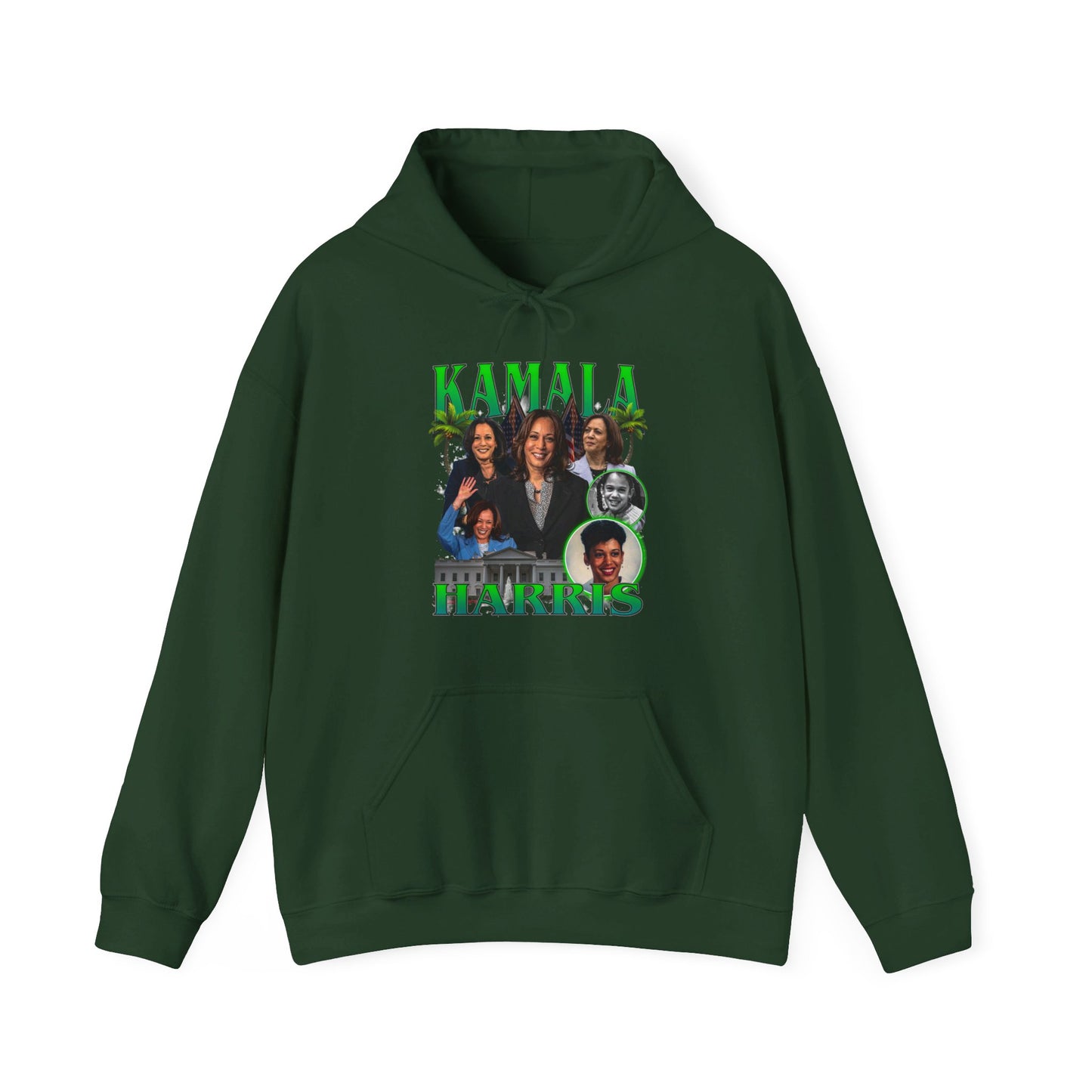 Kamala Harris / 1990s Bootleg Hip-Hop Style Unisex Hoodie