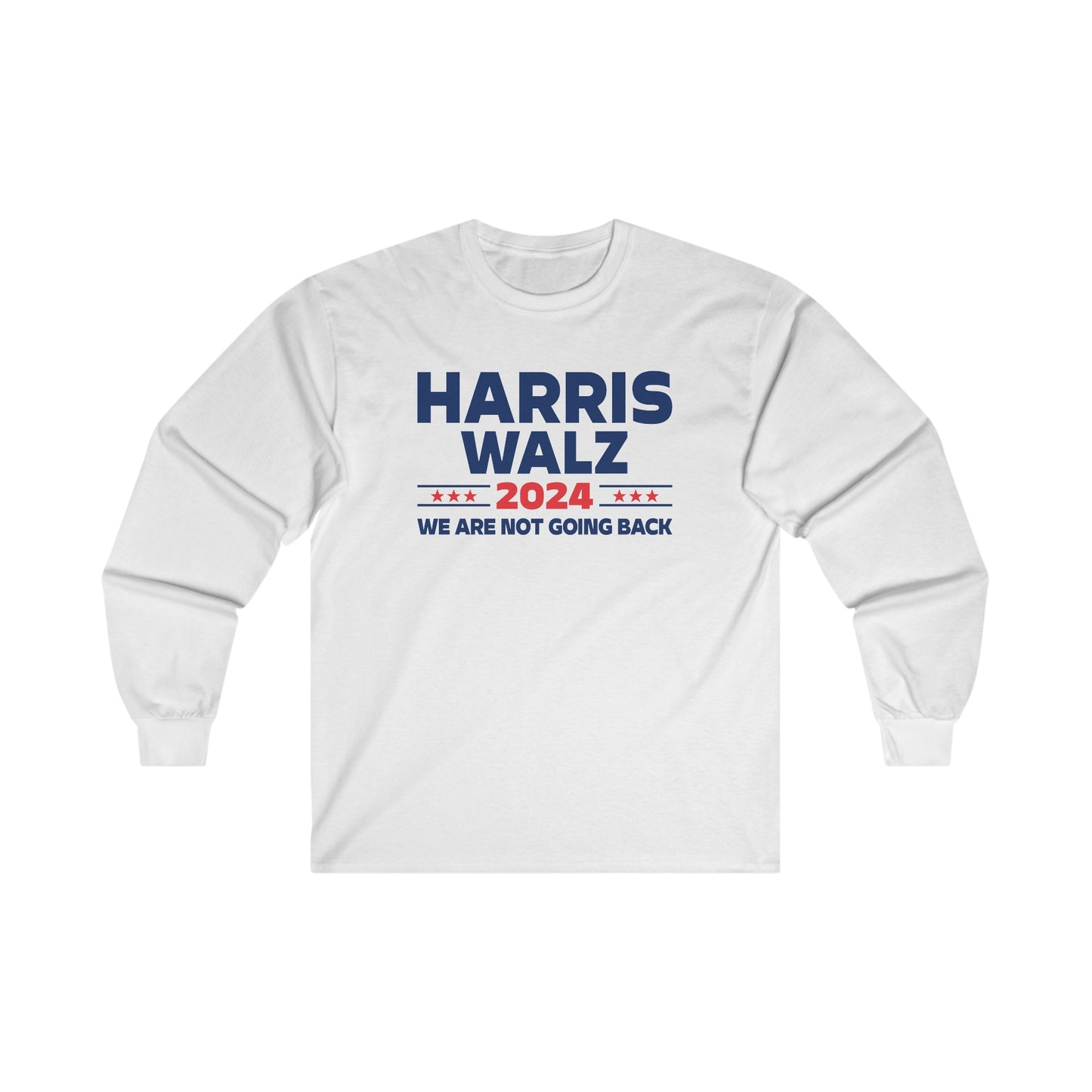 “Harris Walz 2024” Unisex Long Sleeve T-Shirt