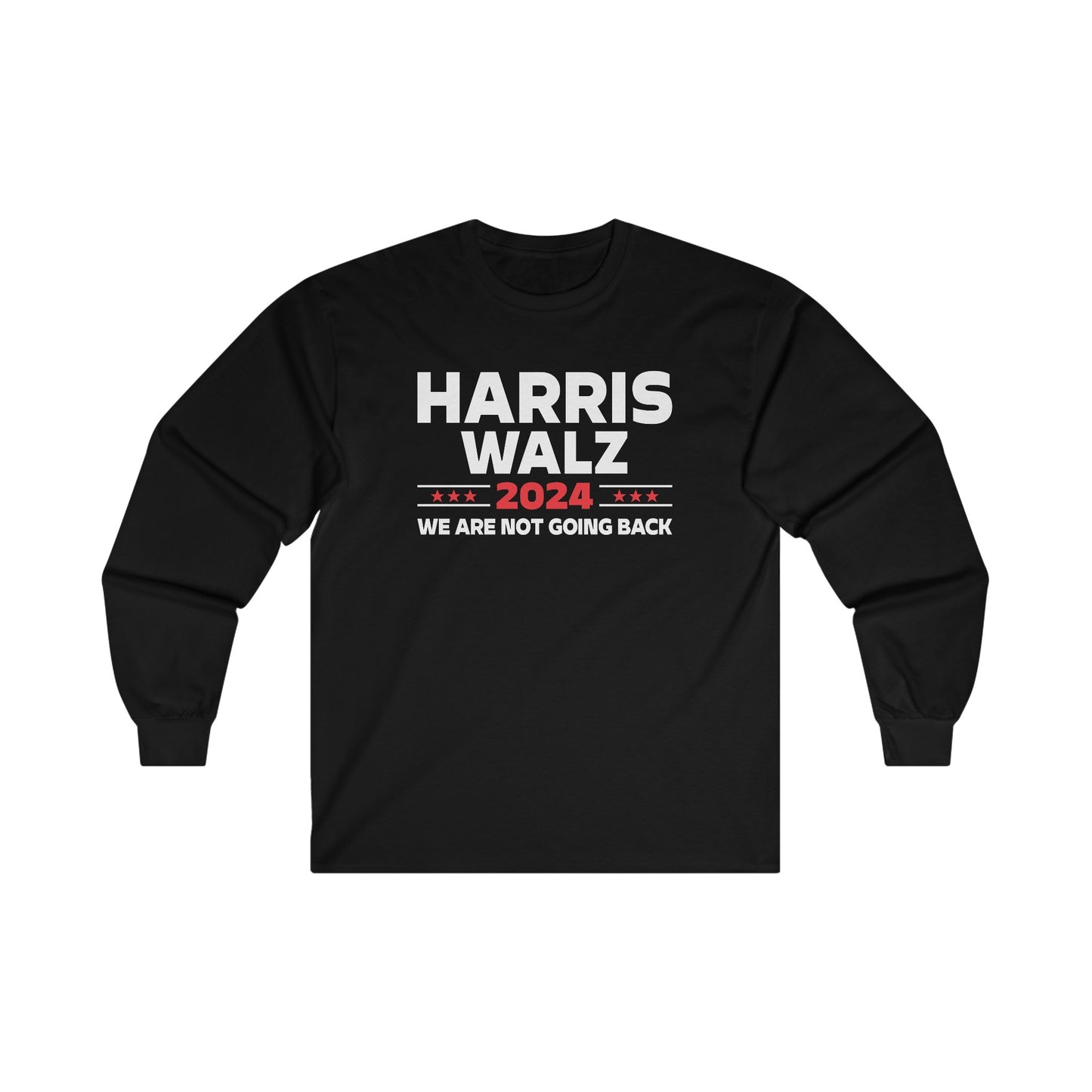 “Harris Walz 2024” Unisex Long Sleeve T-Shirt