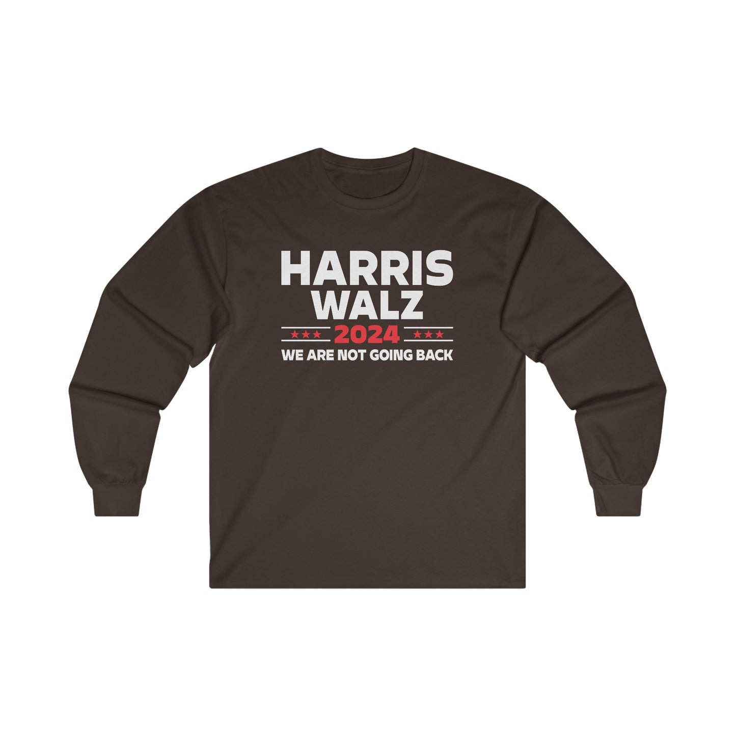 “Harris Walz 2024” Unisex Long Sleeve T-Shirt