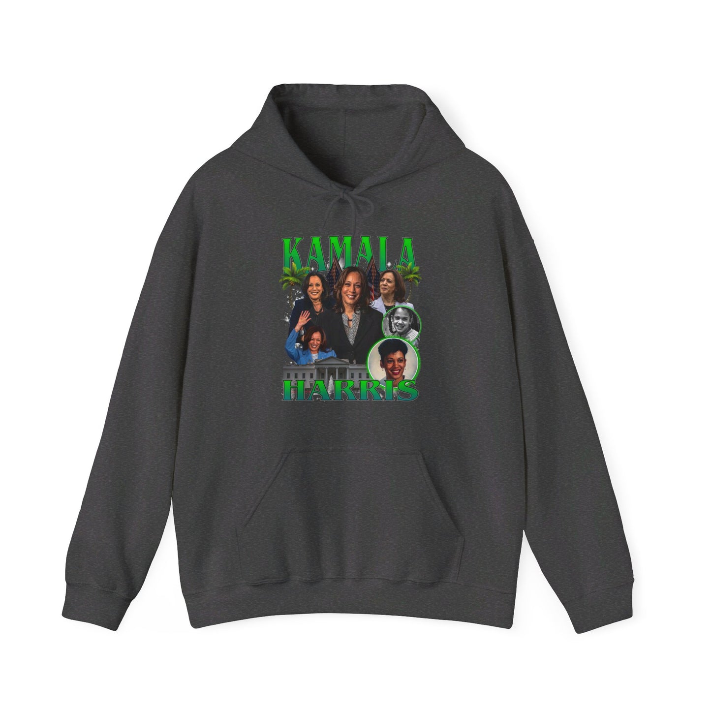 Kamala Harris / 1990s Bootleg Hip-Hop Style Unisex Hoodie