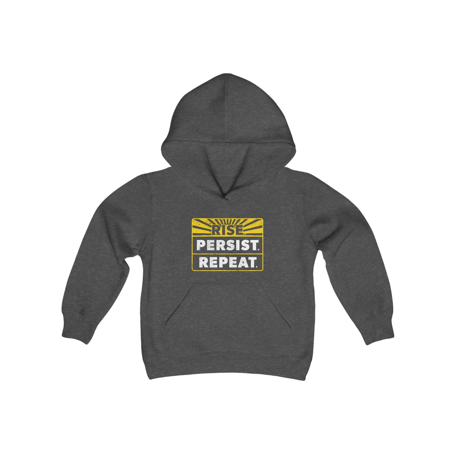 “Rise Persist Repeat” Youth Hoodie