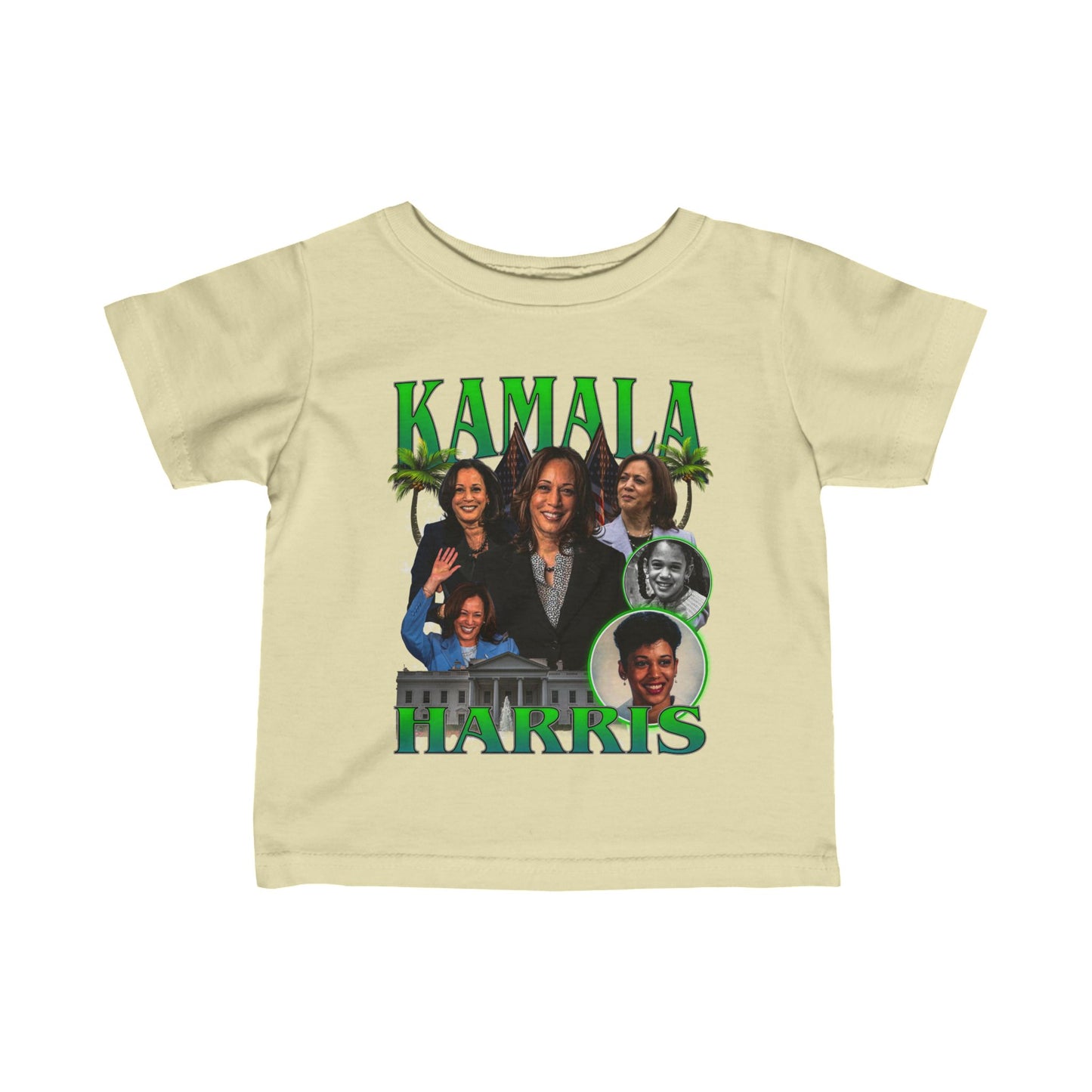 Kamala Harris / 1990s Bootleg Hip-Hop Style Infant Tee