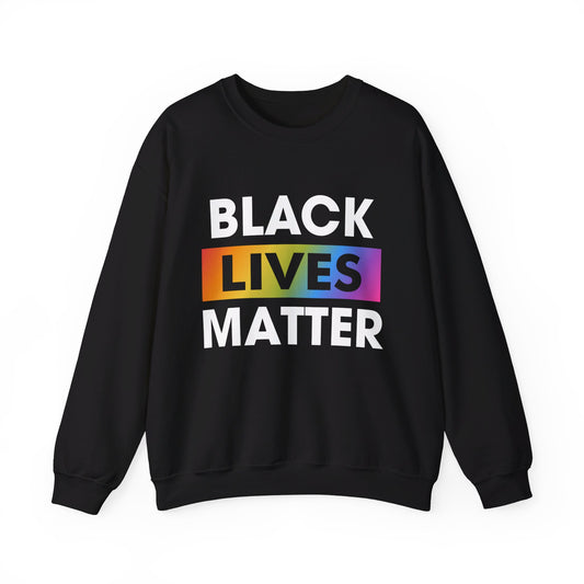 “Black Lives Matter (LGBTQ+)” Unisex Sweatshirt