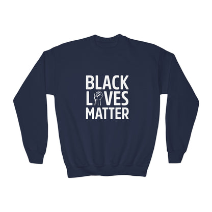 “Black Lives Matter – Unity Fist” Youth Sweatshirt