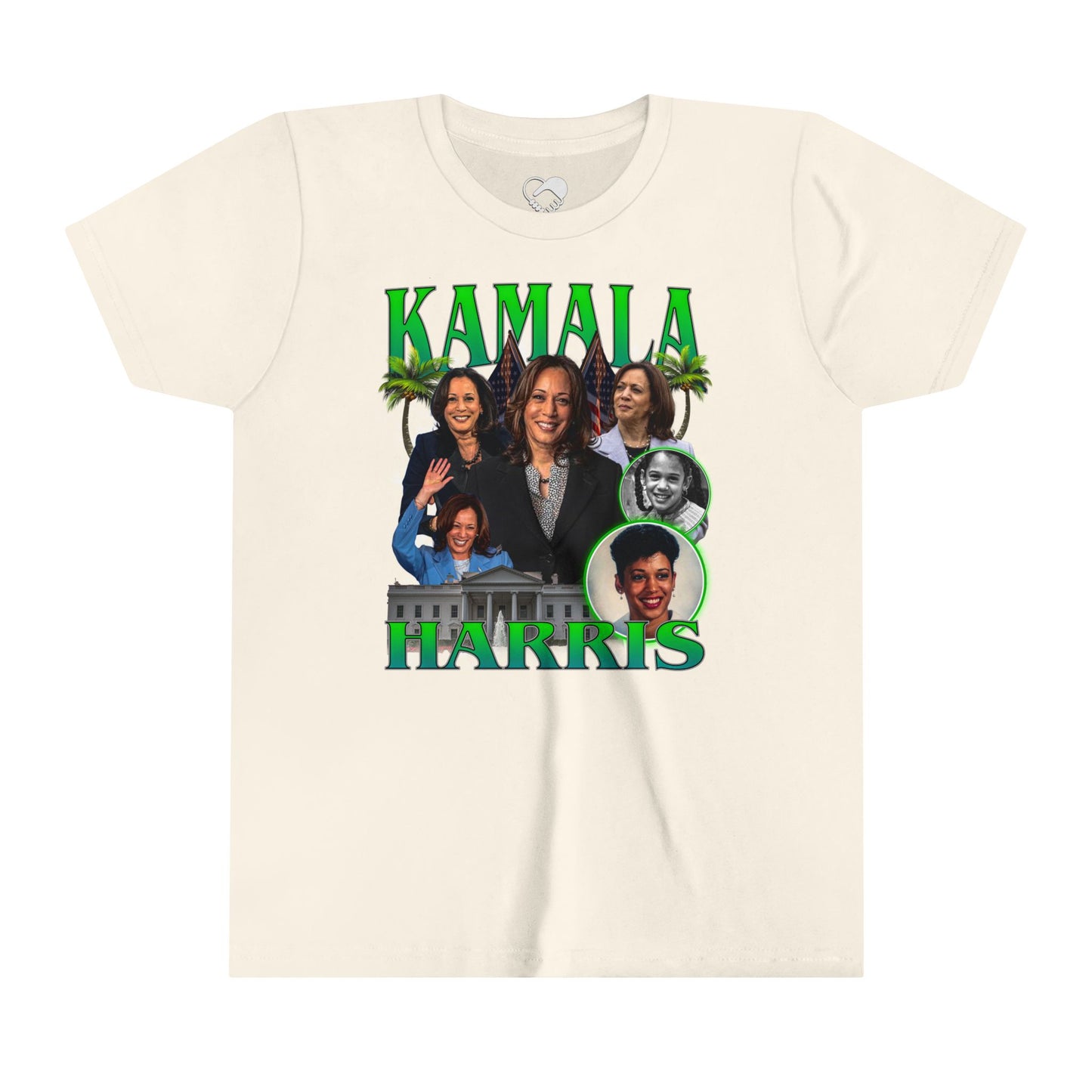 Kamala Harris / 1990s Bootleg Hip-Hop Style Youth T-Shirt