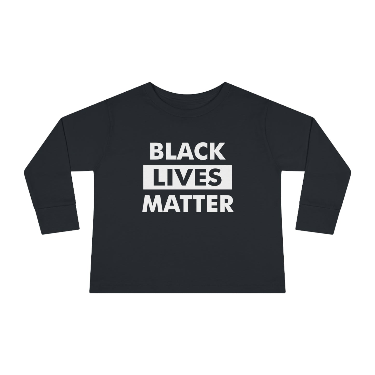 “Black Lives Matter” Toddler Long Sleeve Tee