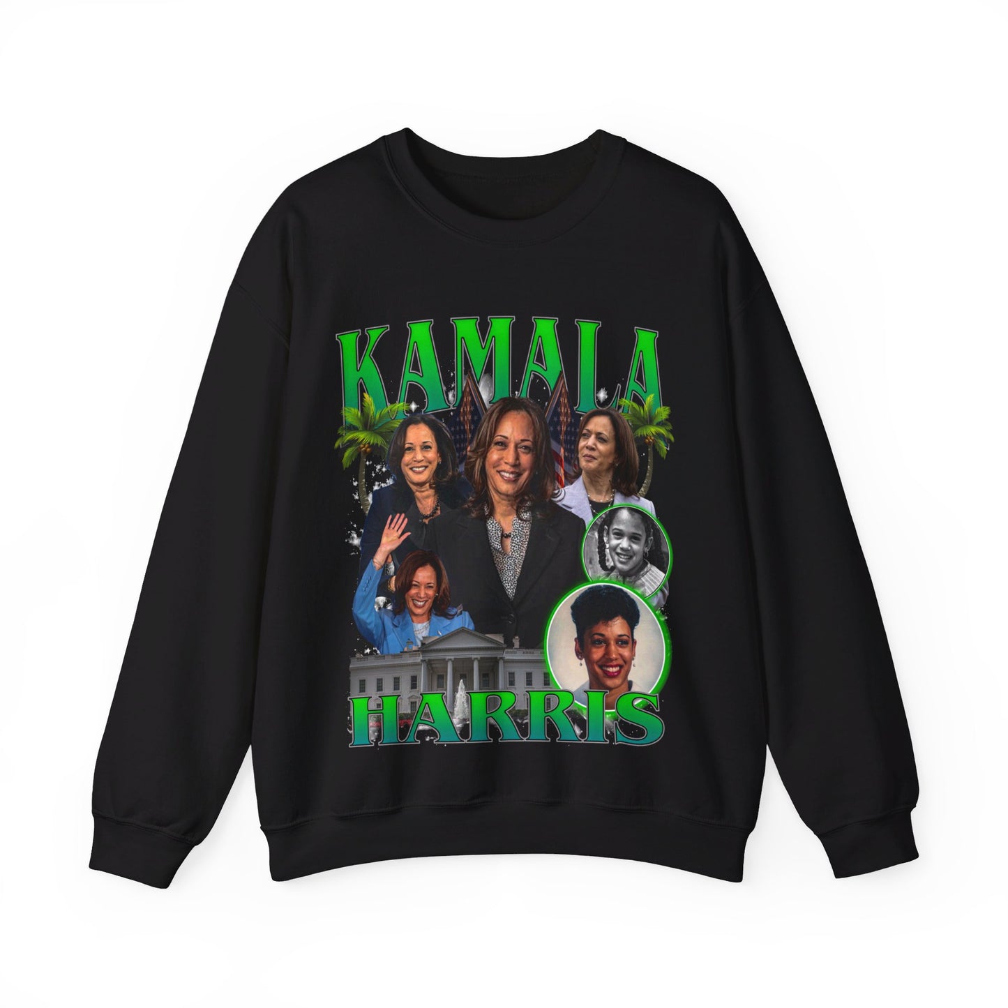 Kamala Harris / 1990s Bootleg Hip-Hop Style Unisex Sweatshirt