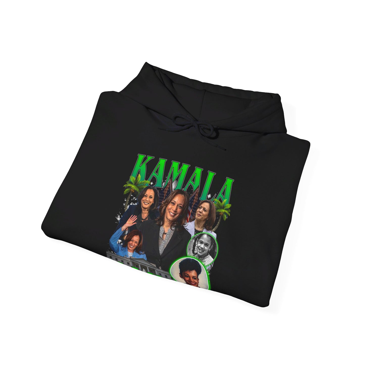 Kamala Harris / 1990s Bootleg Hip-Hop Style Unisex Hoodie