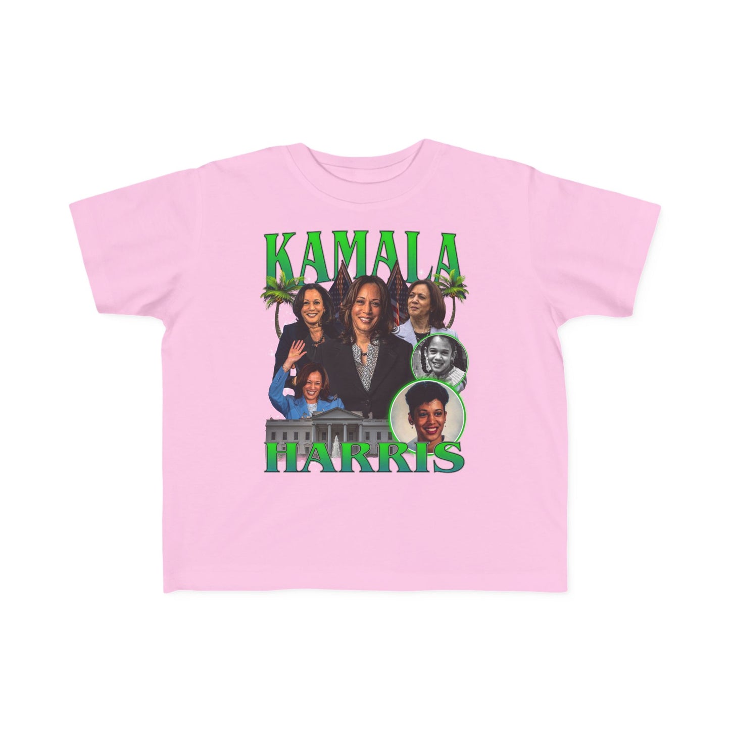 Kamala Harris / 1990s Bootleg Hip-Hop Style Toddler's Tee