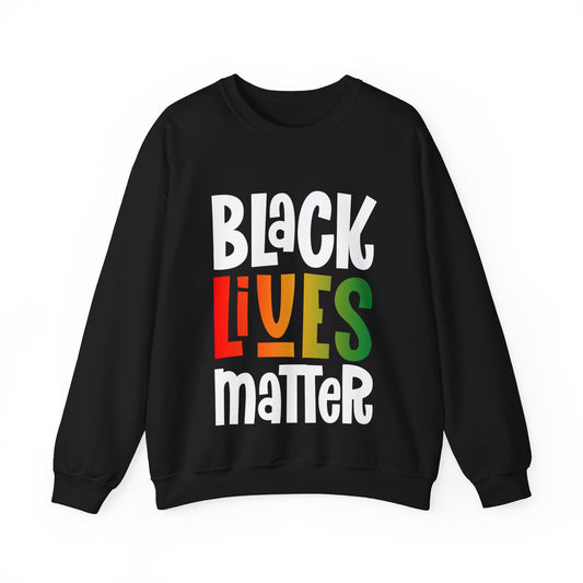 “Black Lives Matter – Solidarity (Pan-Africa 1)” Unisex Sweatshirt