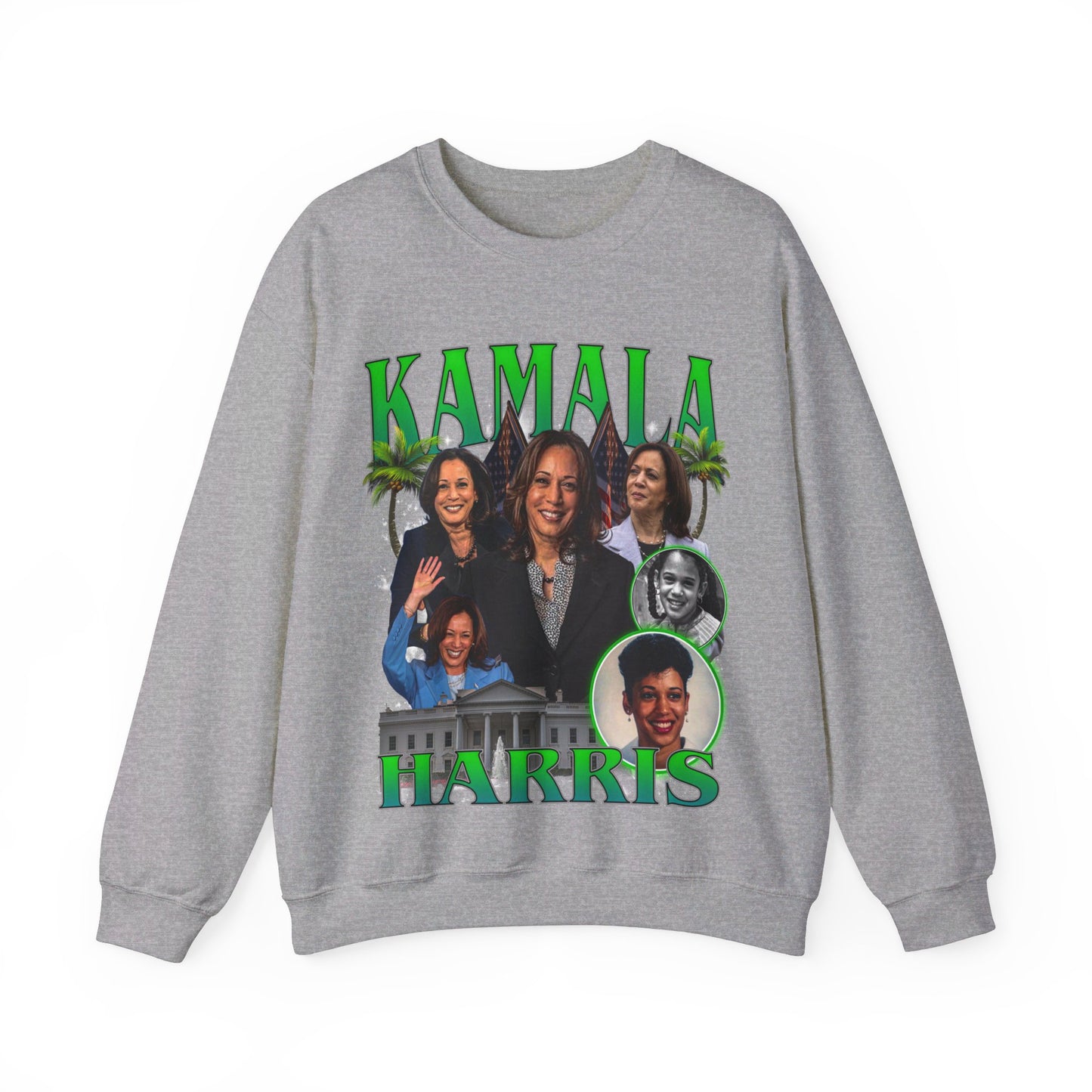 Kamala Harris / 1990s Bootleg Hip-Hop Style Unisex Sweatshirt