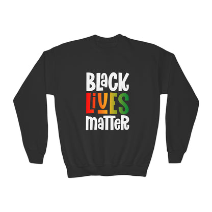 “Black Lives Matter – Solidarity (Pan-Africa 1)” Youth Sweatshirt