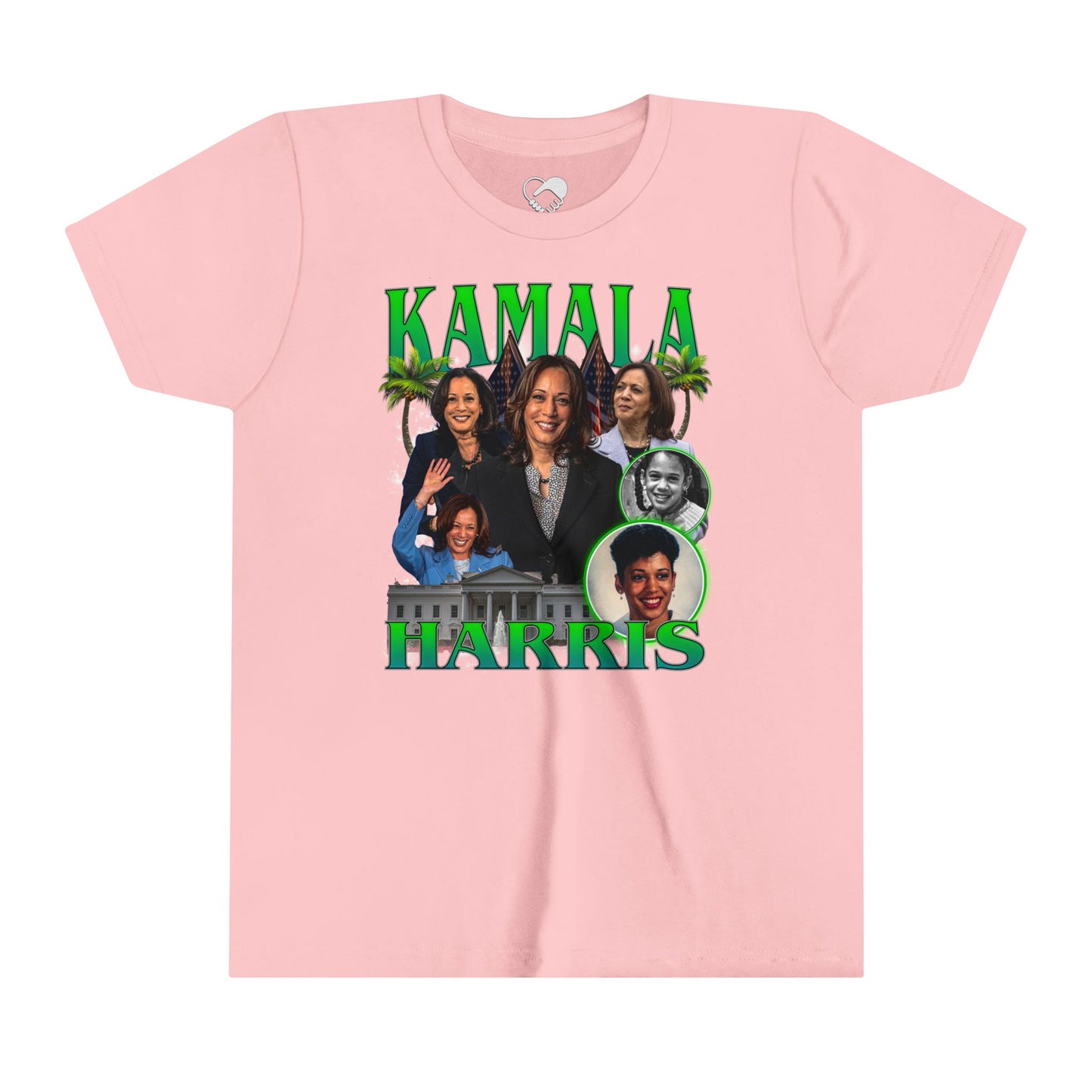 Kamala Harris / 1990s Bootleg Hip-Hop Style Youth T-Shirt