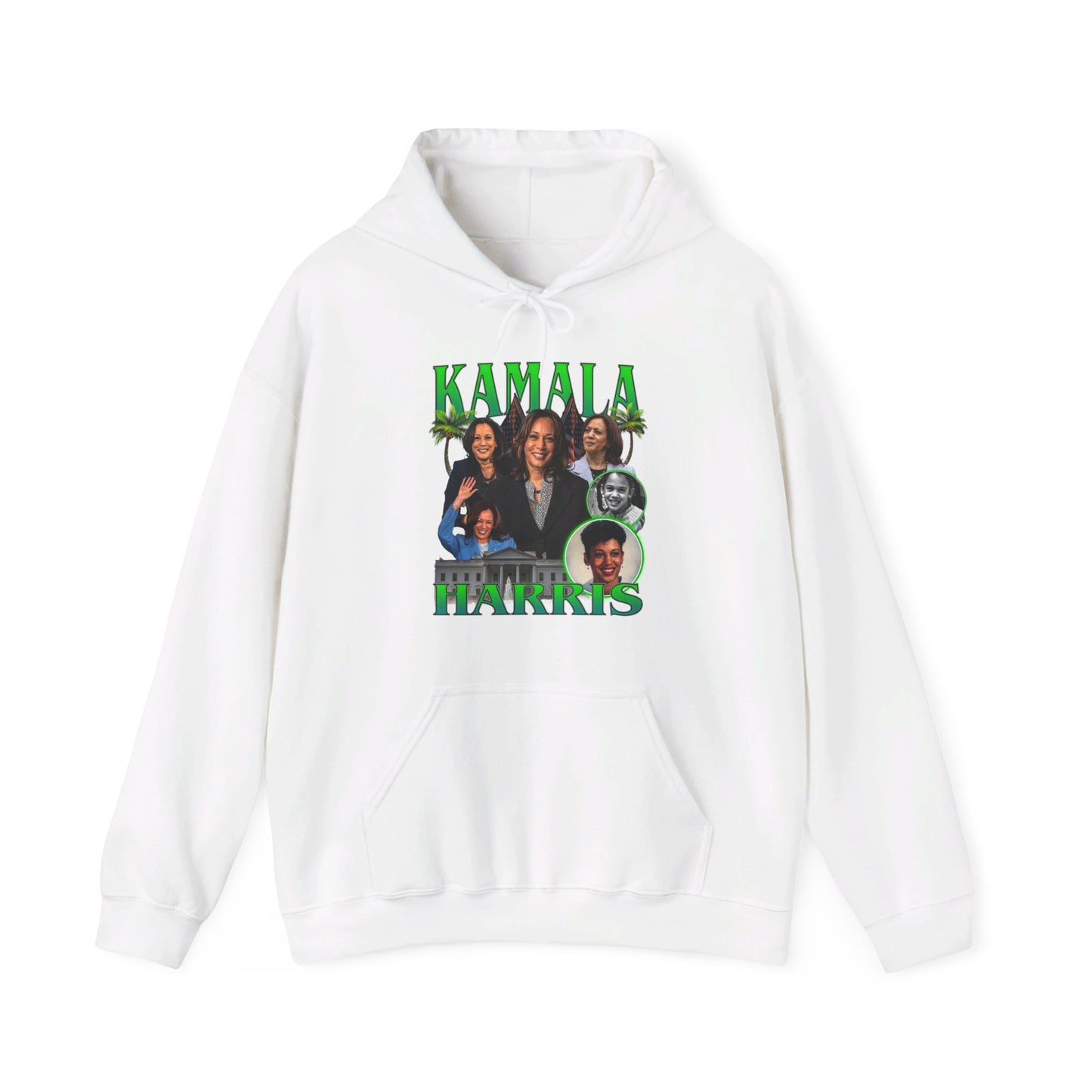 Kamala Harris / 1990s Bootleg Hip-Hop Style Unisex Hoodie