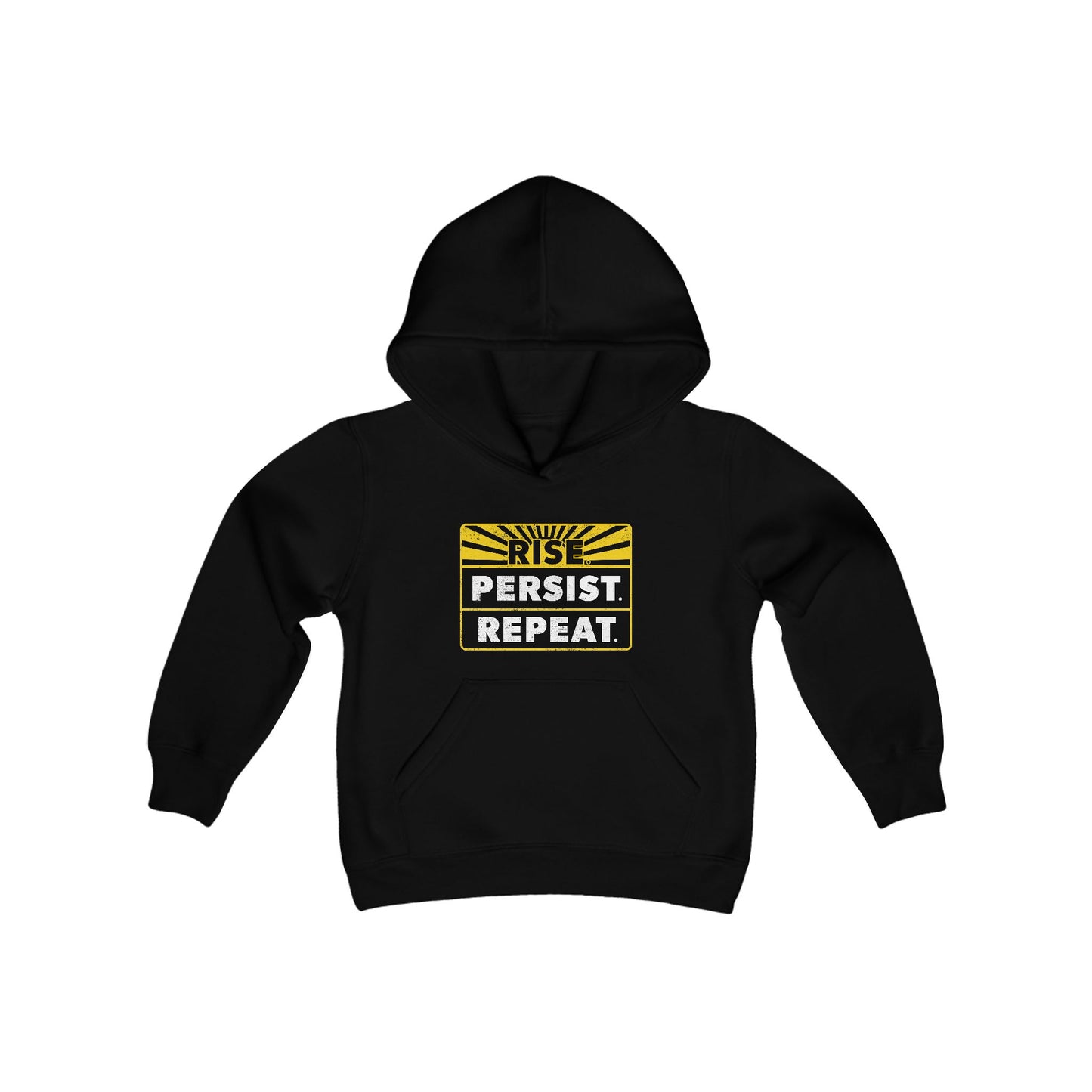 “Rise Persist Repeat” Youth Hoodie