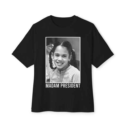 Madam President Oversized Boxy T-shirt (limited)