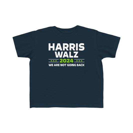 “Harris Walz 2024 (Brat Green)” Toddler's Tee