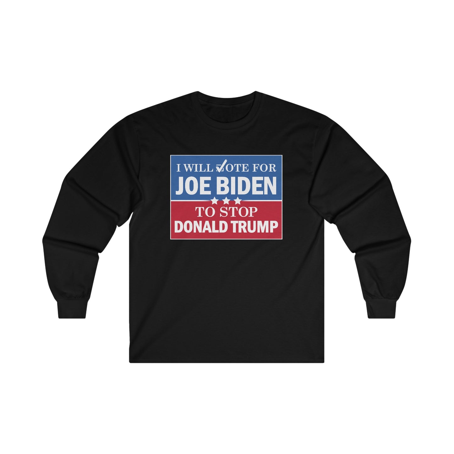 "Stop Trump 2024" Campaign Unisex Long Sleeve T-Shirt