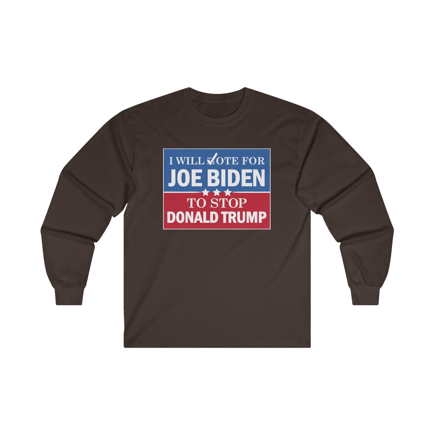 "Stop Trump 2024" Campaign Unisex Long Sleeve T-Shirt