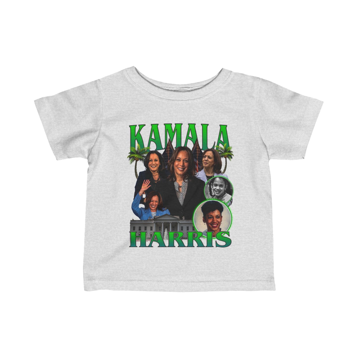 Kamala Harris / 1990s Bootleg Hip-Hop Style Infant Tee