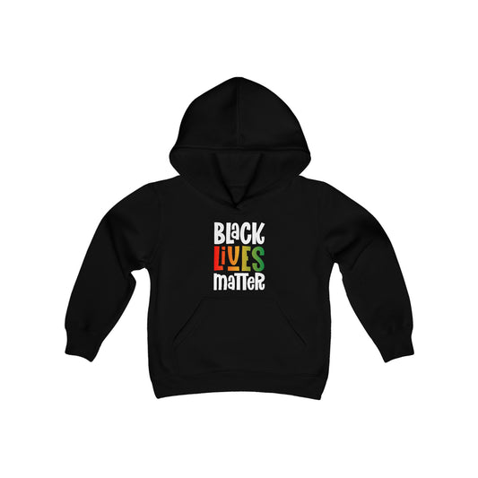 “Black Lives Matter – Solidarity (Pan-Africa 1)” Youth Hoodie