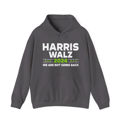 “Harris Walz 2024 (Brat Green)” Unisex Hoodie