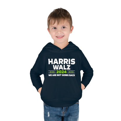 “Harris Walz 2024 (Brat Green)” Toddler Hoodie