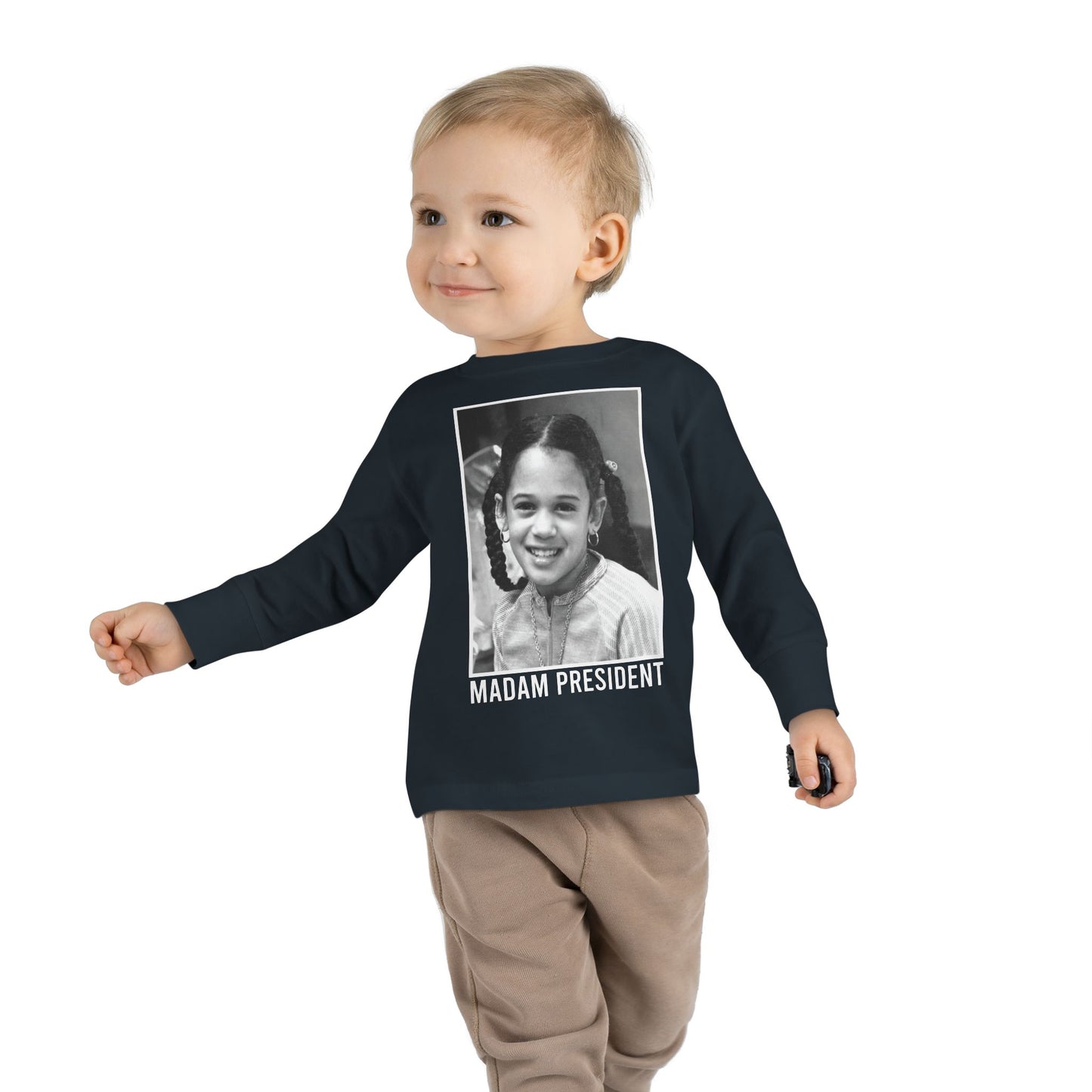 Madam President Toddler Long Sleeve Tee