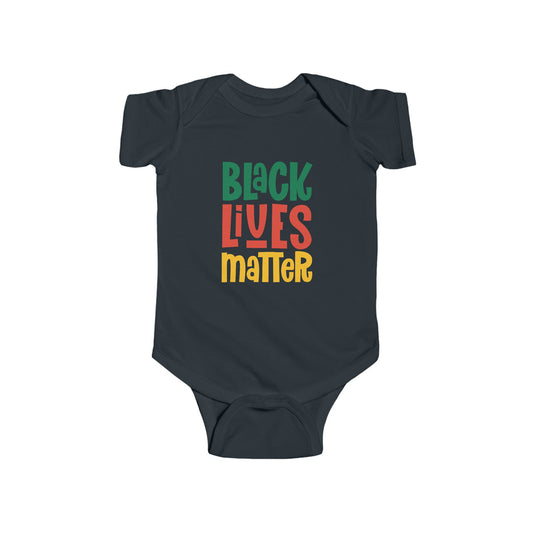 “Black Lives Matter – Solidarity (Pan-Africa 2)” Infant Onesie