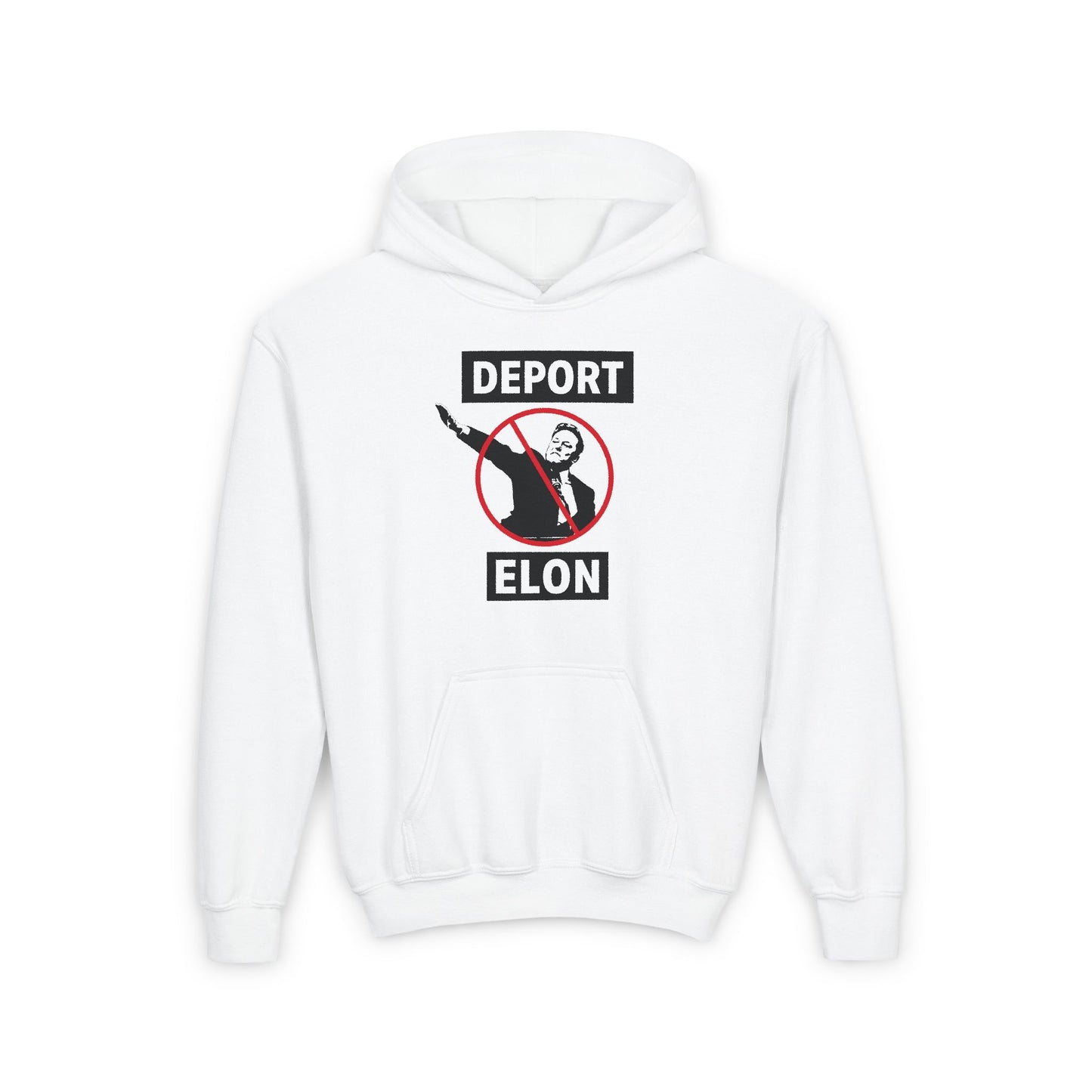 "Deport Elon Musk" Youth Hoodie