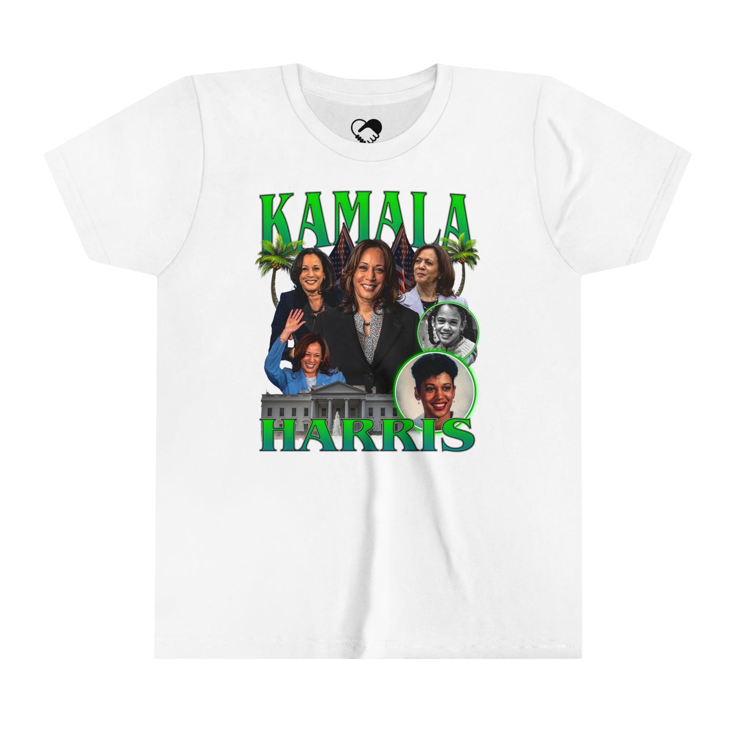 Kamala Harris / 1990s Bootleg Hip-Hop Style Youth T-Shirt