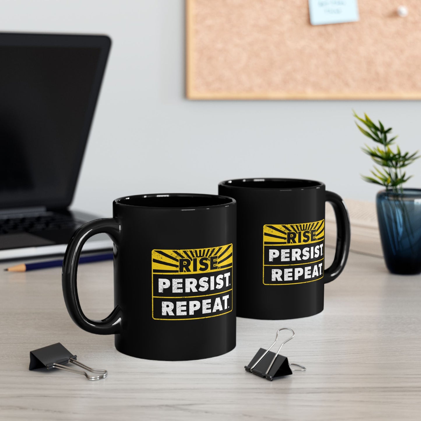 “Rise Persist Repeat” 11 oz. Mug