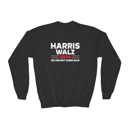 “Harris Walz 2024” Youth Sweatshirt