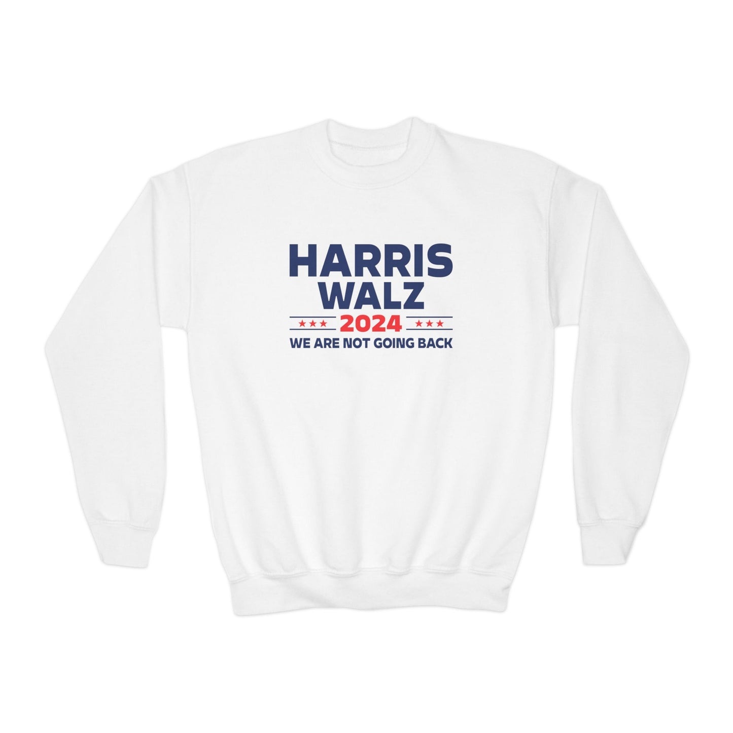 “Harris Walz 2024” Youth Sweatshirt