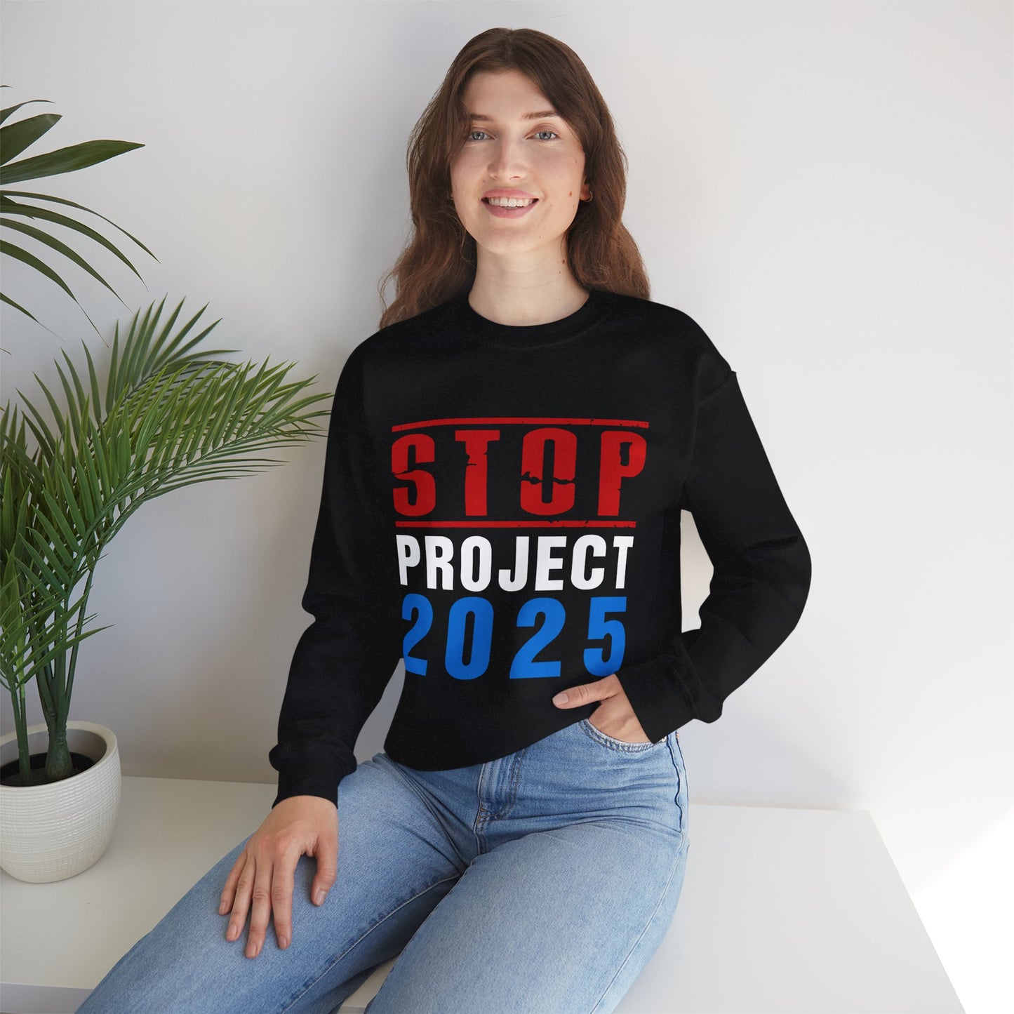 “STOP Project 2025” Unisex Sweatshirt