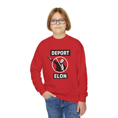 "Deport Elon Musk" Youth Sweatshirt