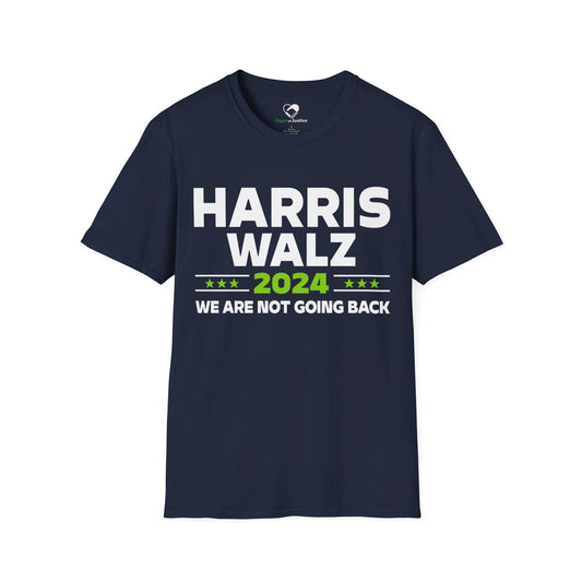 “Harris Walz 2024 (Brat Green)” Unisex T-Shirt