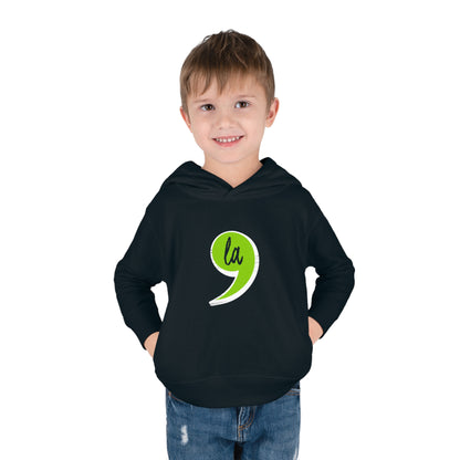 “Kamala Harris (Comma-la)” Toddler Hoodie