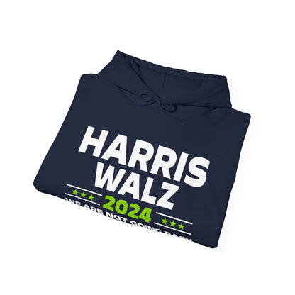 “Harris Walz 2024 (Brat Green)” Unisex Hoodie